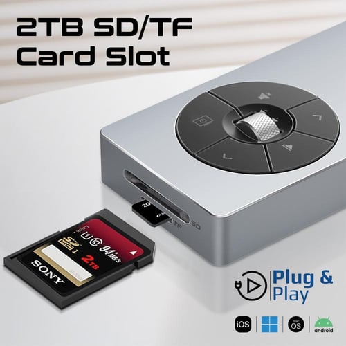 موزع بيانات USB-C متعدد المنافذ 14 في 1 عالي السرع...