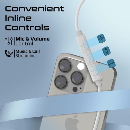 سماعات بروميت عالية الجودة بمنفذ USB-C وميكروفون E...