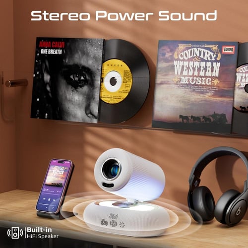 أفضل جهاز عرض LCD لاسلكي جاهز لدقة 4K مع نظام أندر...