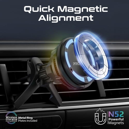 حامل هاتف وشاحن لاسلكي الأكثر تطوراً في العالم مع...