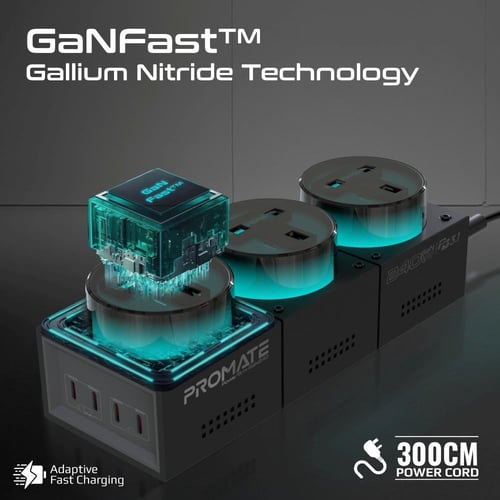 محطة الشحن المتعددة 7 في 1 توفر طاقة شحن 240 واط ب...