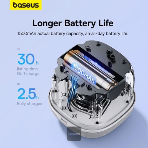 مكبر صوت AeQur V2 بيسوس لاسلكي - ابيض