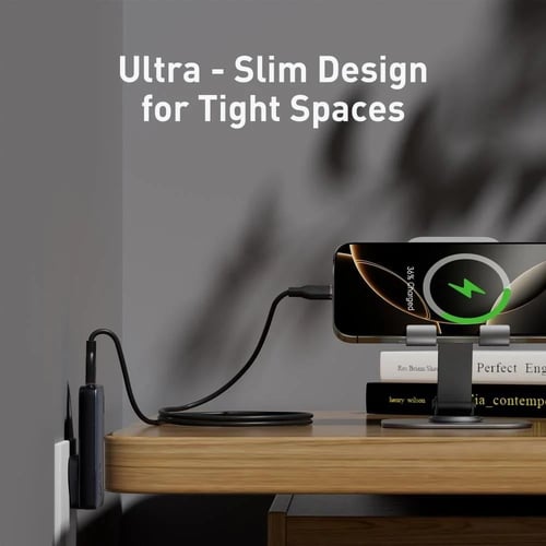 شاحن جداري جودا VoltPad بقوة 45 واط بمنفذين تايب س...