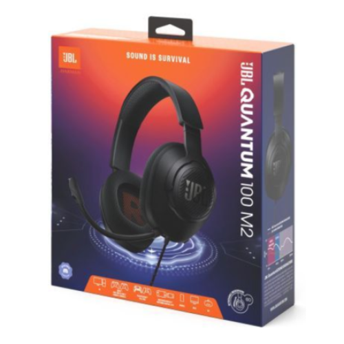 سماعة العاب JBL Quantum 100M2 - ميكروفون قابل للفص...