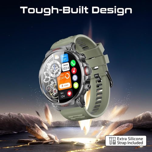 ساعة بروميت الذكية بتصميم رياضي متين، أكثر من 100...