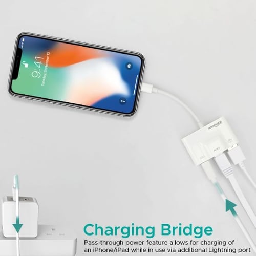 محول OTG Lightning لايتينينغ 3 في 1 عالي السرعة مع...