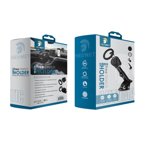 قاعدة تثبيت الجوال في السيارة 360 من هيلمت - اسود
