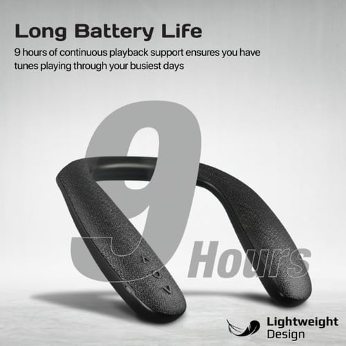 أقوى مكبر صوت ديناميكي يمكن ارتداؤه بتقنية بلوتوث...