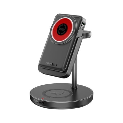 قاعدة شحن من بروميت تدعم شحن لاسلكي متوافق مع ماج...