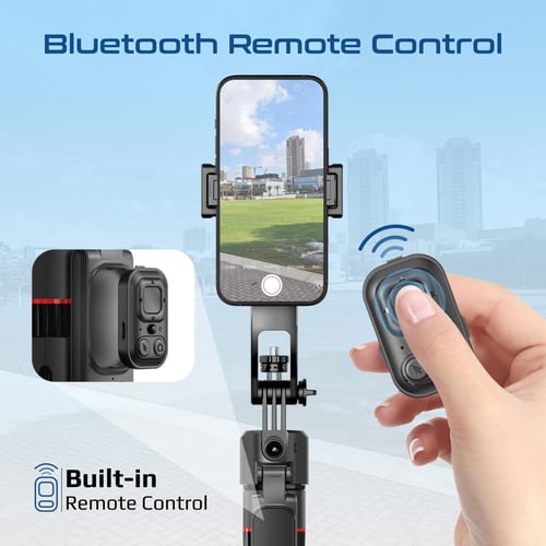 حامل تلسكوبي ذكي للتصوير بطول 176 سم، قاعدة منبثقة...