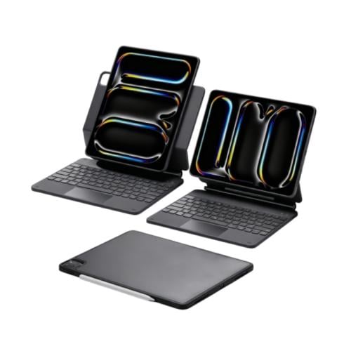 كفر كيبورد ذكي مع لوحة لمس - Touch Keyboard Case (...