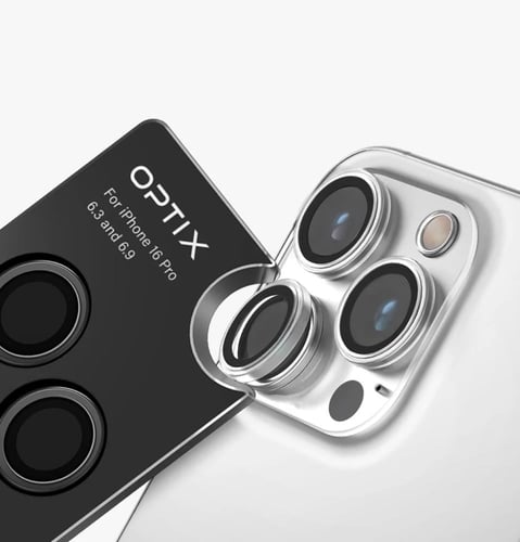 حمايه كاميرا حبات 16 برو/ برو ماكس شفاف