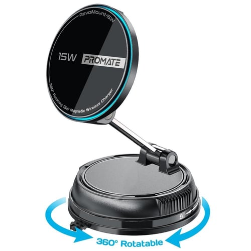 أفضل حامل وشاحن لاسلكي مغناطيسي للسيارة بقوة 15 وا...