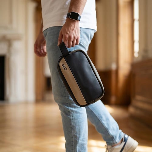 ألوت - حقيبة يد ALOT أنيقة مقاومة للماء بجلد PU فا...