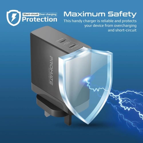 شاحن USB-C™بتقنية GaN بقدرة 140 واط مزود بمنفذ Typ...