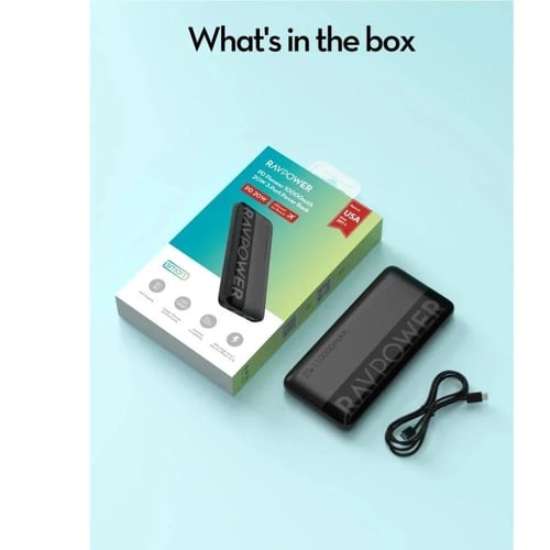 راف باور - بطارية بقوة 20 واط بسعة 10000 ملي امبير...
