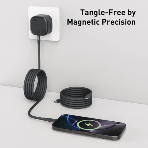 جودا - كيبل شحن JODA ماج رول مغناطيسي بقوة 60 واط...