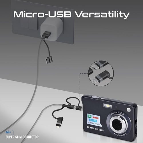 القوة والتنوع مجتمعة في كابل المتطور 6 في 1 للشحن...