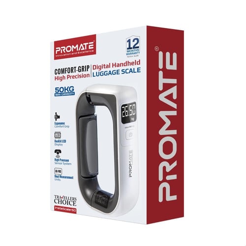 أحدث ميزان حقائب رقمي– بحمولة قصوى 50 كجم، دقة عال...