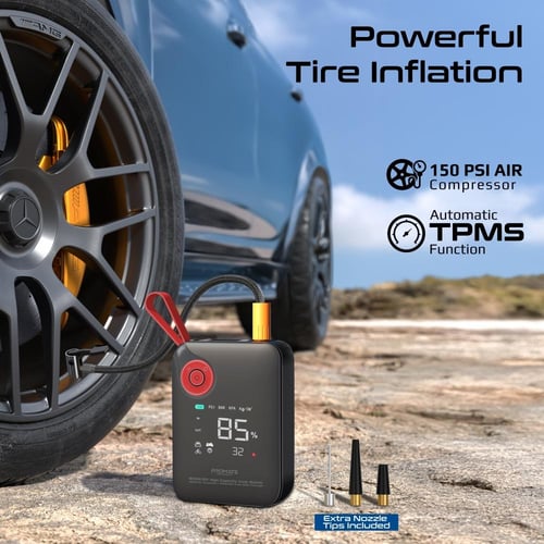 جهاز طوارئ 4 في 1 لتشغيل السيارات بقوة 800 أمبير،...