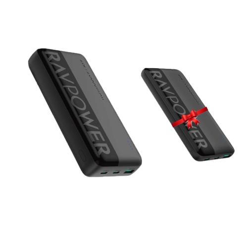 بطارية 20 الف راف باور + بطارية 10 الاف راف باور ه...