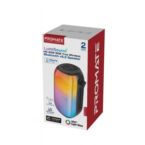 أحدث مكبر صوت بلوتوث فائق الوضوح بقدرة 20 واط و ضو...