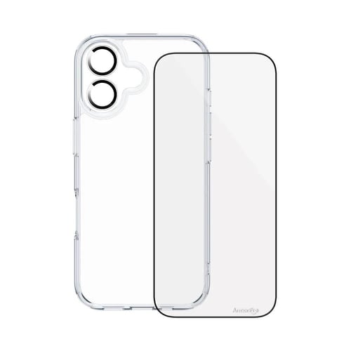 بكج حمايه ارمور برو 3 في 1 شفاف للايفون 17 عادي