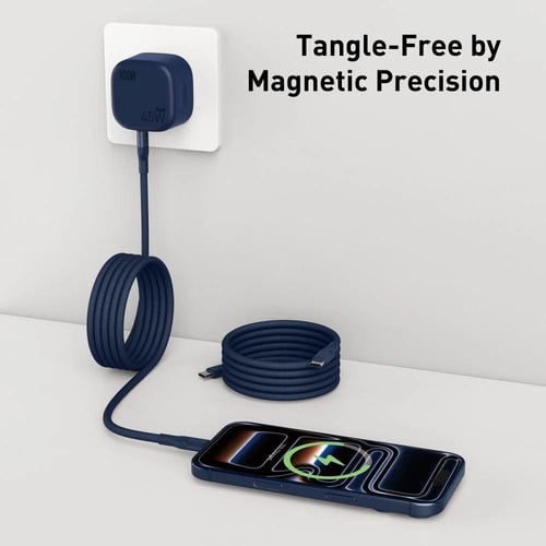 سلك جودا ماج رول مغناطيسي بقوة 60 واط تايب سي الى...