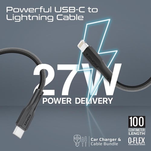 شاحن سيارة سريع ثنائي المنافذ بقدرة 33 واط عبر USB...