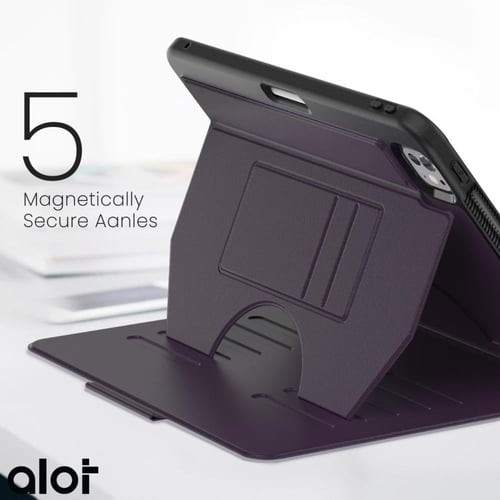 ألوت - جراب حماية ثلاثي الطي مغناطيسي لجهاز آيباد...