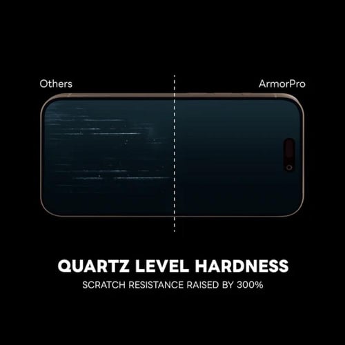 حمايه شاشه ملاقيف /شفاف ايفون 16 برو سهل التركيب