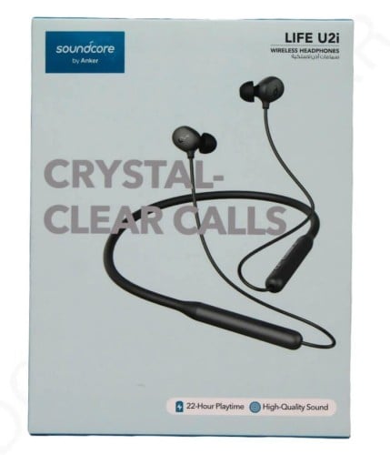 سماعة أذن بسوار للرقبة HE05 باللون الأسود، من انكر...