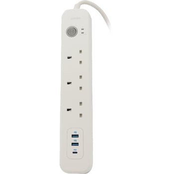 توصيلة انكر 3 منافذ طاقة ومنفذين USB ومنفذ PD بقوة...