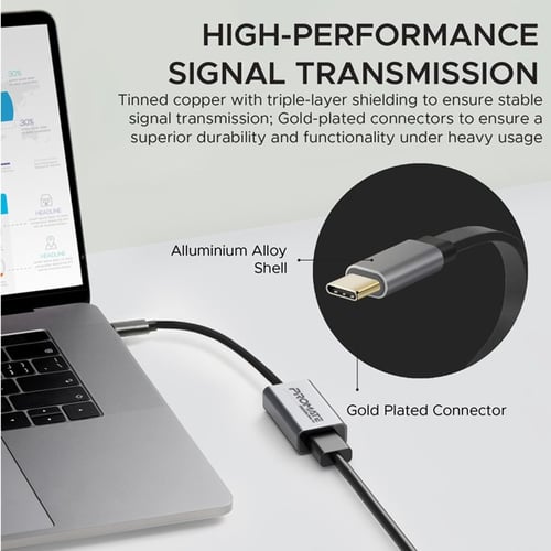 محول USB-C عالي الوضوح إلى HDMI يدعم فيديو بدقة 4K...