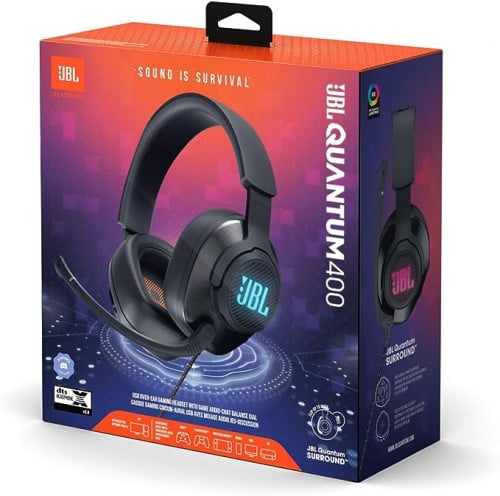 سماعة راس للالعابJBL USB كوانتوم 400