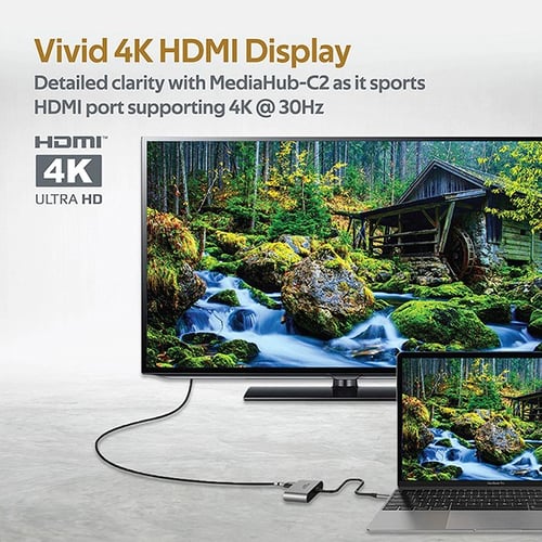 أفضل محول شاشة USB-C عالي الوضوح يدعم الفيديو HDMI...