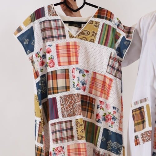 جلابية ملون ون سايز