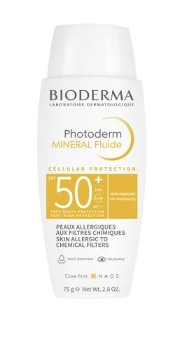 واقي شمس فيزيائي من بايوديرما 75 مل 50 Spf