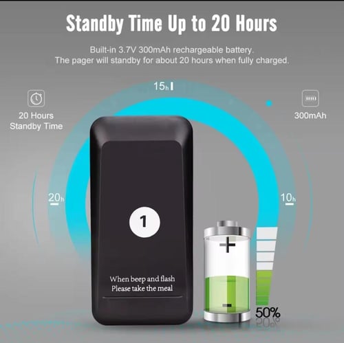 طقم بياجر 16 حبة اسود مدمج