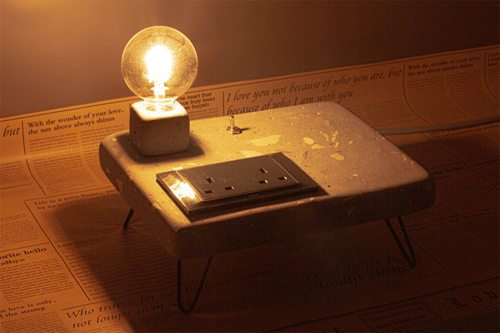 توصيلة كهرباء واضاءة اباجورة من حجر التيرازو .. صن...