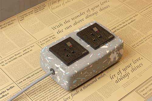 توصيلة كهرباء من حجر التيرازو .. صناعة يدوية