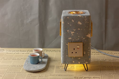 منصة كهرباء وابجورة ومبخرة من حجر التيرازو .. صناع...