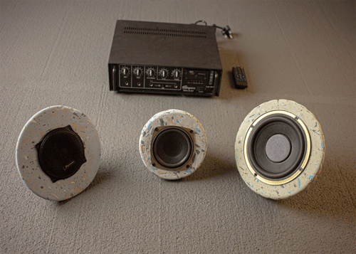 مضخم صوت جداري من حجر التيرازو