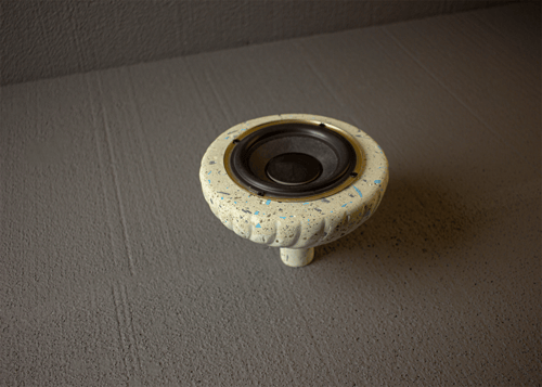 مضخم صوت جداري من حجر التيرازو