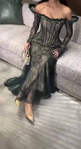 فستان سهرة راقي