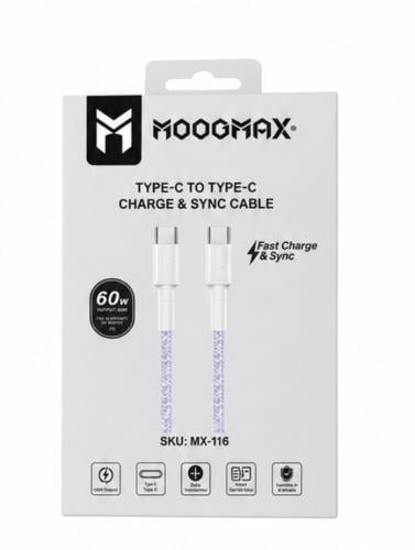 كابل (MOOGMAX Type-C to Type-C (MX-116