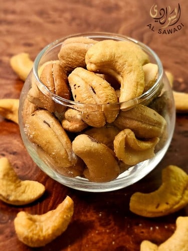 كاجو كبير مالح رش
