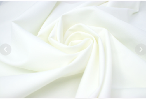 قماش رتشي كوري نصف وقف كريمي