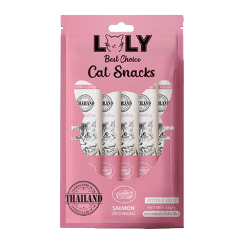 لولي كات مكافآة بنكهة السالمون للقطط ٥ أظرف