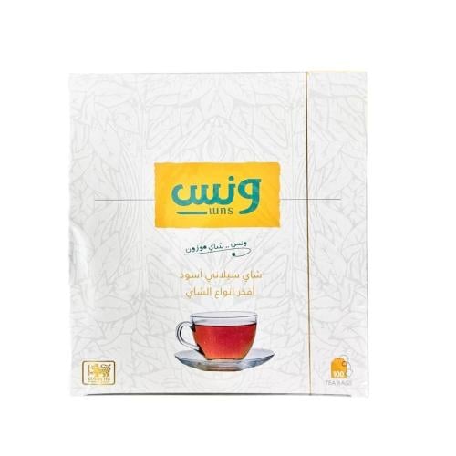 شاي اسود ونس 100 كيس